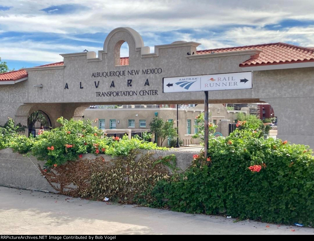 Amtrak and Rail Runner station